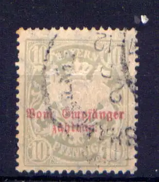 (552) Bayern Porto Nr.12          O  gestempelt    