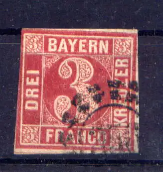 (567) Bayern Nr.9          O  gestempelt    