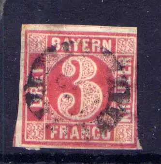 (568) Bayern Nr.9          O  gestempelt    