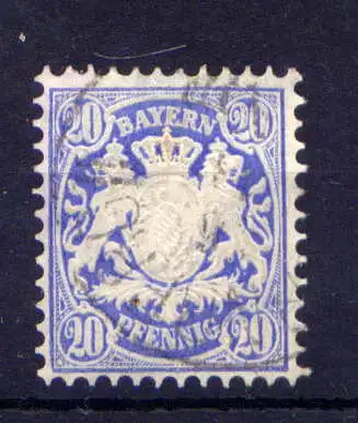 (587) Bayern Nr.40          O  gestempelt    