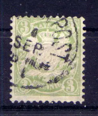(592) Bayern Nr.47          O  gestempelt    