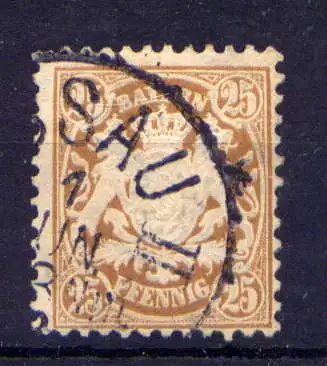 (596) Bayern Nr.51          O  gestempelt    