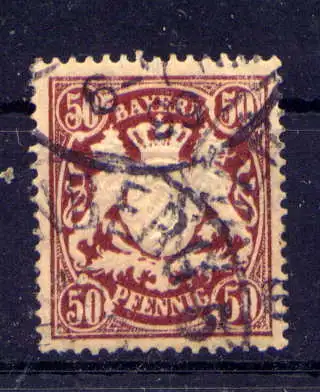 (610) Bayern Nr.63          O  gestempelt    