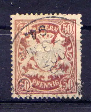 (611) Bayern Nr.63          O  gestempelt    