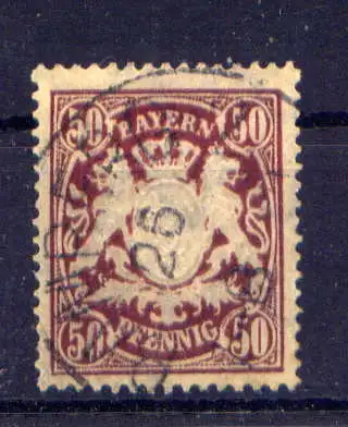 (612) Bayern Nr.63          O  gestempelt    