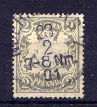 (614) Bayern Nr.65          O  gestempelt    