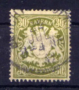 (616) Bayern Nr.66          O  gestempelt    