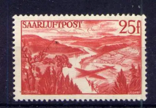 (348) Saarland Nr.252                  *  ungebraucht