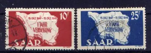 (351) Saarland Nr.260/1                  O  gestempelt