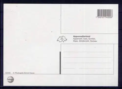 (5634) Appenzell  - unbeschrieben / Schweiz Kirche Seilbahn Brunnen