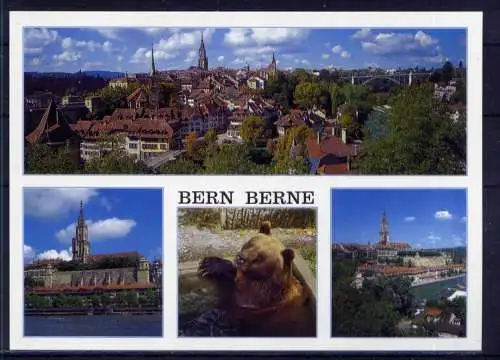 (5635) Bern  - unbeschrieben / Schweiz Altstadt Münster Bär