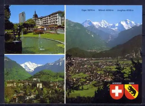 (5637) Bern  - unbeschrieben / Schweiz Eiger Mönch Jungfrau Wappen