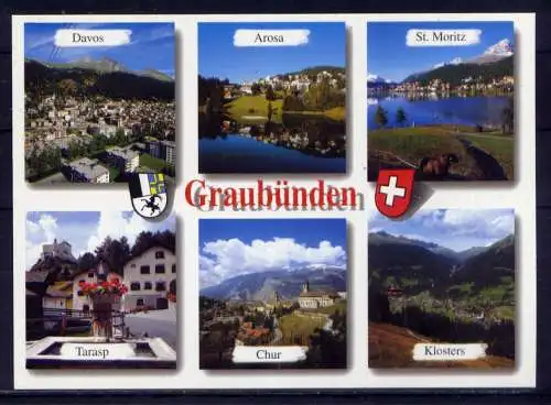 (5640) Graubünden  - unbeschrieben / Schweiz Chur Davos Arosa St.Moritz Tarasp Klosters