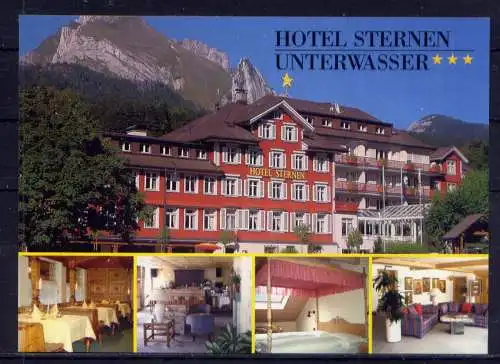 (5647) Unterwasser  - unbeschrieben / Schweiz Hotel Sternen