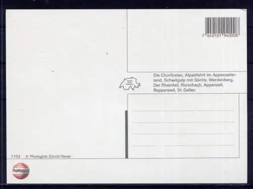 (5651) Ostschweiz - unbeschrieben / Schweiz Appenzell St.Gallen