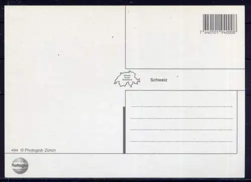 (5652) Schweiz - unbeschrieben / Schweiz Landkarte Kantone