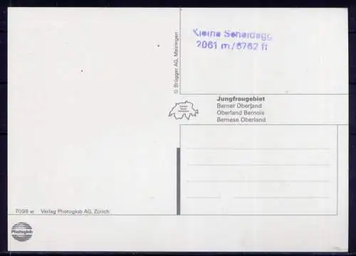 (5653) Berner Oberland - unbeschrieben / Schweiz Jungfrau Mönch Eiger Alpen