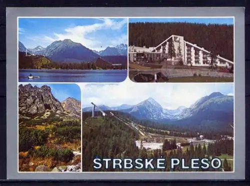 (5657) Strbske Pleso - unbeschrieben / Slowakei Skisprung-Schanzen Hotel