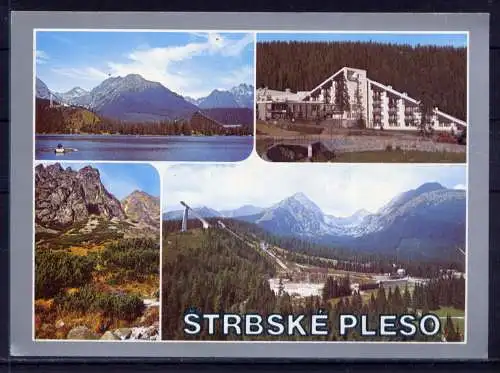 (5658) Strbske Pleso - unbeschrieben / Slowakei Skisprung-Schanzen Hotel