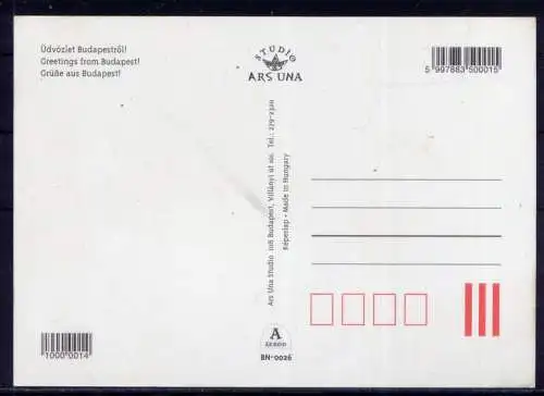 (5678) Budapest - unbeschrieben / Ungarn Parlamentgebäude Fischerbastei Basilika Burg