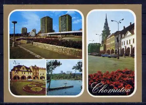 (5693) Chomutov - unbeschrieben / Tschechische Republik Hotel Markt PKW