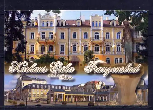 (5695) Franzensbad - beschrieben / Tschechische Republik Kurhaus