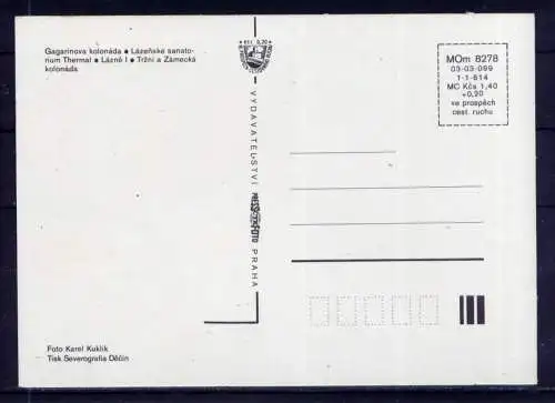 (5698) Karlsbad - unbeschrieben / Tschechische Republik Kurhaus Thermalbad