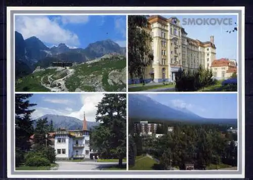 (5712) Smokovce - beschrieben / Slowakei Hotel Tatra