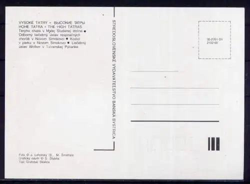(5713) Hohe Tatra - unbeschrieben / Polen Hotel Schloß 