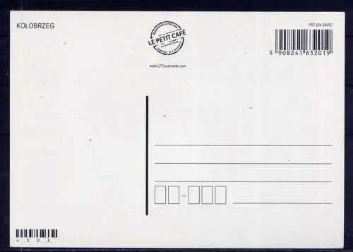 (5716) Kolobrzeg - unbeschrieben / Polen Hafen Rathaus Schiff
