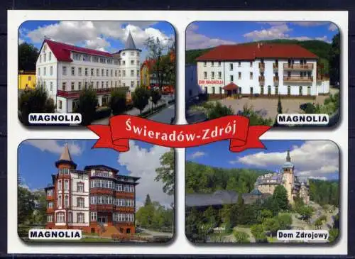 (5727) Swieradow Zdroj - unbeschrieben / Polen Dom Kurhaus
