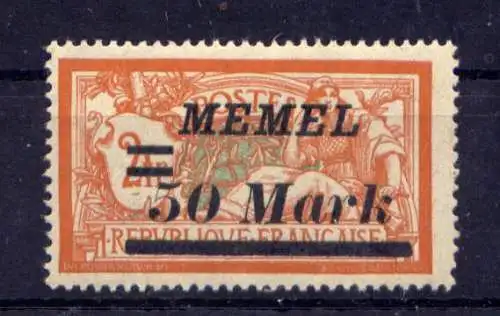 (104) Memelgebiet Nr.97       **  postfrisch