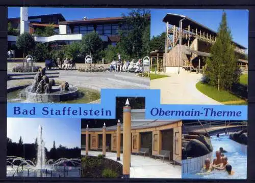 (5195**) Bad Staffelstein - unbeschrieben / Bayern Gradierwerk Therme Brunnen