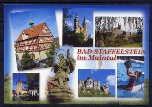 (5196**) Bad Staffelstein - unbeschrieben / Bayern Basilika Kloster Therme 