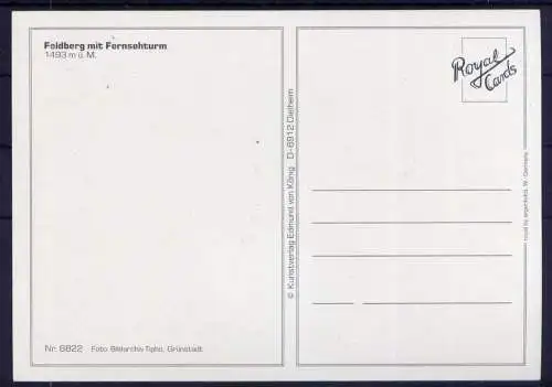 (5197**) Feldberg - unbeschrieben / Baden-Württemberg Fernsehturm