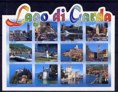 (5484**) Gardasee - unbeschrieben / Italien Südtirol Burg Schloß