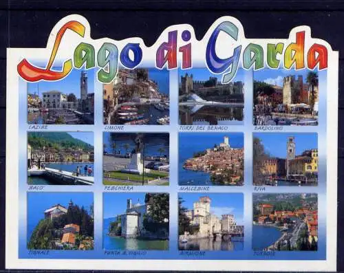 (5485**) Gardasee - unbeschrieben / Italien Südtirol Burg Schloß