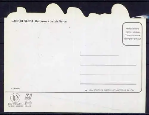 (5485**) Gardasee - unbeschrieben / Italien Südtirol Burg Schloß