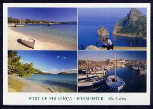 (5667**) Port De Pollenca - unbeschrieben / Spanien Mallorca
