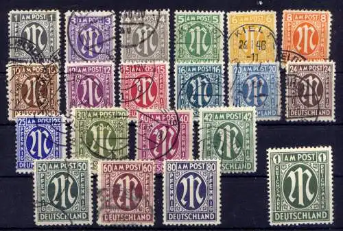  (238) Bizone Nr.16/35                    O  gestempelt + **  postfrisch