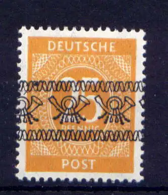  (243) Bizone Nr.62 I                    *  ungebraucht