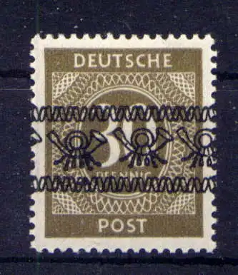  (244) Bizone Nr.63 I                    *  ungebraucht