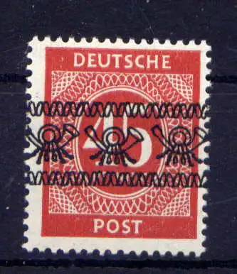  (245) Bizone Nr.65 I                    *  ungebraucht