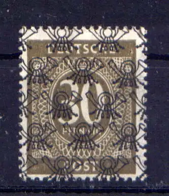  (249) Bizone Nr.63 II                    **  postfrisch