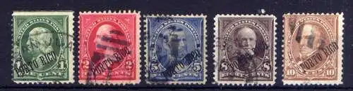 (305) Puerto Rico Nr.168/72              O  gestempelt / Besetzung USA