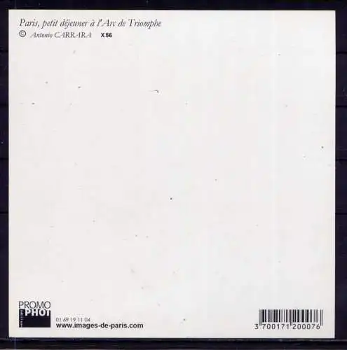 (5942**) Paris - unbeschrieben / Frankreich Arc de Triomphe