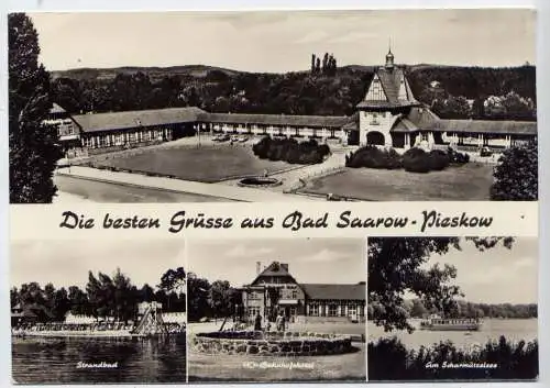 (5954**) Bad Saarow - unbeschrieben / Brandenburg Scharmützelsee HO Strandbad