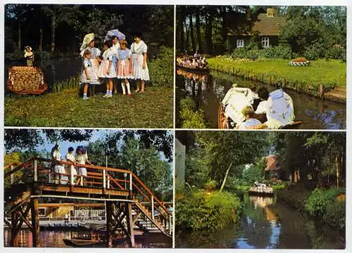 (5955**) Spreewald - unbeschrieben / Brandenburg Trachten Boote