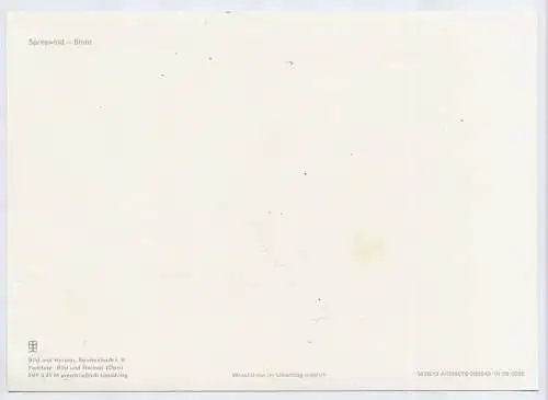 (5955**) Spreewald - unbeschrieben / Brandenburg Trachten Boote