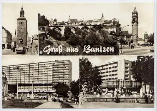 (5958**) Bautzen - beschrieben / Sachsen Gaststätte Burg